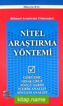 Nitel Araştırma Yöntemi Bilimsel Araştırma Yöntemleri