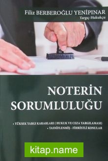 Noterin Sorumluluğu