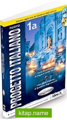 Nuovo Progetto Italiano 1a (Kitap ve Çalışma Kitabı +CD +CDROM) İtalyanca Temel Seviye Edizione Aggiornata