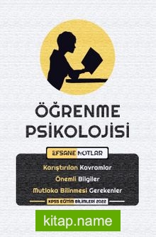 Öğrenme Psikolojisi Efsane Notlar