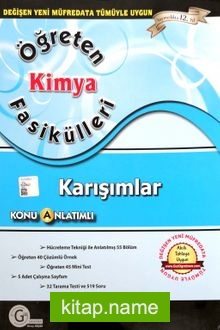 Öğreten Kimya Fasikülleri Karışımlar Konu Anlatımlı