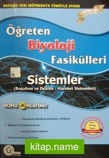 Öğreten Konu Anlatımlı Biyoloji Fasikülleri Sistemler (Boşaltım ve Destek – Hareket Sistemleri)