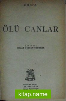 Ölü Canlar Kod: 8-E-19