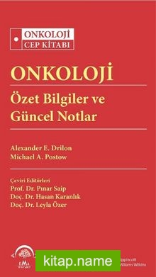 Onkoloji Cep Kitabı Özet Bilgiler ve Güncel Notlar