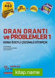 Oran Orantı ve Problemler 1 Konu Özetli Çözümlü Kitapçık