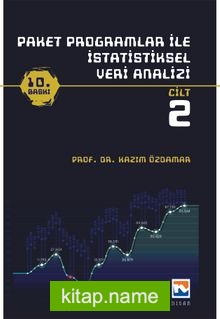 Paket Programlar ile İstatistiksel Veri Analizi Cilt 2