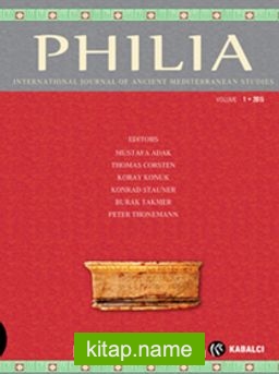 Philia Dergi Sayı:1 20015