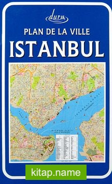 Plan de la Ville Istanbul (Fransızca İstanbul Haritası)