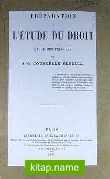 Preparation A L’etude du Droit (6-B-10)