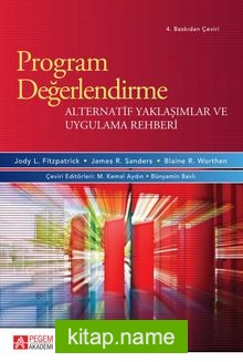 Program Değerlendirme  Alternatif Yaklaşımlar ve Uygulama Rehberi