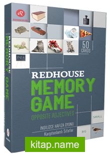 Redhouse Memory Game – Opposite Adjectives  Hafıza Oyunu – Karşıtanlamlı Sıfatlar