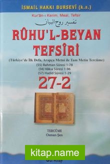 Ruhu’l-Beyan Tefsiri (27-2)