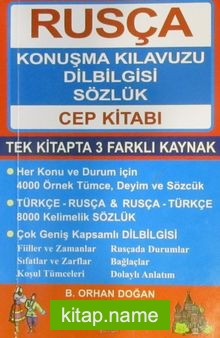 Rusça Konuşma Kılavuzu Dilbilgisi Sözlük Cep Kitabı