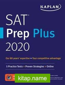 SAT Prep Plus 2020 : 5 Practice Tests + Proven Strategies + Online