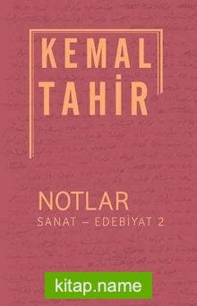 Sanat – Edebiyat 2 / Notlar