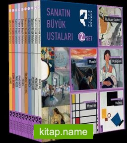 Sanatın Büyük Ustaları (2.Set 10 Kitap)
