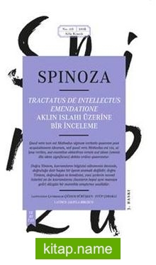 Spinoza Aklın Islahı Üzerine Bir İnceleme