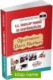 T.C. İnkılap Tarihi ve Atatürkçülük Öğretmenin Ders Notları