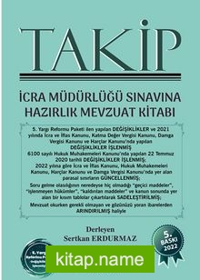 Takip İcra Müdürlüğü Sınavına Hazırlık Mevzuat Kitabı