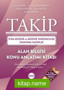 Takip İcra Müdürlüğü ve Müdür Yardımcılığı Sınavına Hazırlık Konu Anlatımı