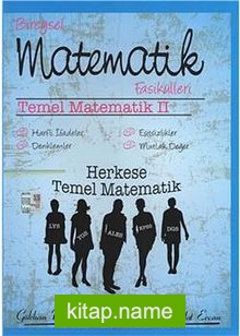 Temel Matematik II  Bireysel Matematik Fasikülleri