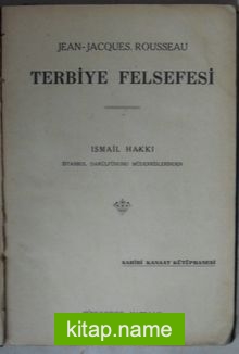 Terbiye Felsefesi (Kod:7-I-16)