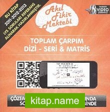 Toplam Çarpım Dizi-Seri-Matris  Tamamı Video Çözümlü