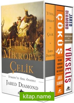 Tüfek, Mikrop ve Çelik Üçlemesi Kutulu Özel Seti (3 Kitap) (Ciltsiz)