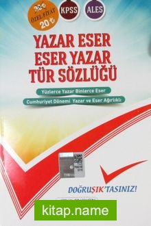 Türk Edebiyatı Roman Özetleri Yazar Eser – Eser Yazar Tür Sözlüğü (Tek Kitap)