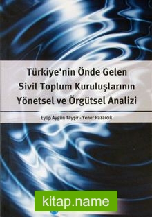 Türkiye’nin Önde Gelen Sivil Toplum Kuruluşlarının Yönetsel ve Örgütsel Analizi