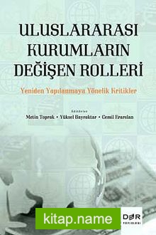 Uluslararası Kurumların Değişen Rolleri