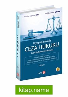 Uygulamalı Ceza Hukuku Cilt 2