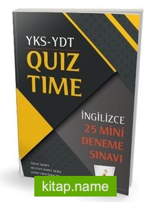 YKS YDT İngilizce Quiz Time 25 Mini Deneme