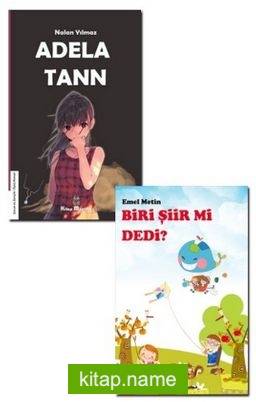 Adela Tann, Biri Şiir Mi Dedi? Çocuk Kitapları Seti (2 Kitap)