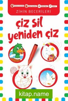 Çiz-Sil Yeniden Çiz (Kırmızı)