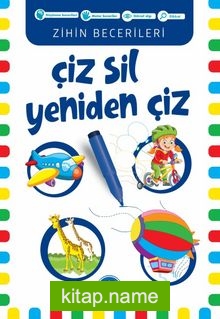 Çiz-Sil Yeniden Çiz (Mavi)