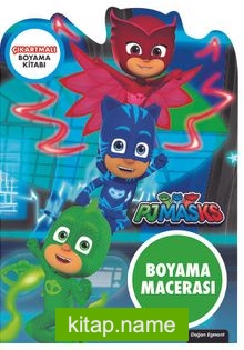 Pjmasks Özel Kesimli Boyama Macerası
